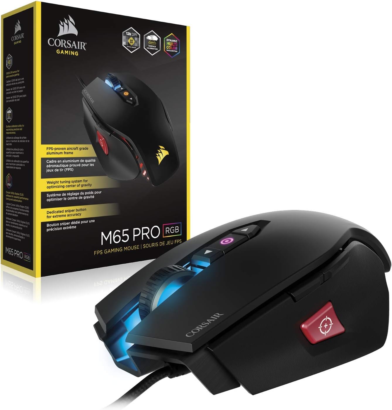 Corsair Mouse M65 PRO RGB (Open Box) Corsair Mouse M65 PRO RGB (Open Box)